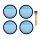 thumbnail image 1 of Filter For Hoover Upright Vacuum Uh70600 Uh70601 Uh70603 Replace Part, 1 of 5