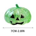 thumbnail image 3 of Pumpkin Fidget Pinch Toy Slow Rising Malt Filled Stress Relief Toy Soft Silicone Stress Relief Fidget for Desk Gift Green, 3 of 5