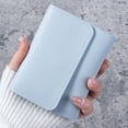 thumbnail image 2 of Kcolen Slim Tri-Fold Purse for Women Multifunctional Minimalist Card Wallet with Secure Zipper Compartment, 2 of 3