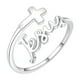 thumbnail image 1 of Retro Tailandés Plata Ajustable Anillo Abierto, 1 of 4