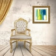thumbnail image 3 of King 12x12 Gold Ornate Wood Framed with Double Matting Museum Art Print Titled - Brush Stroke I, 3 of 4