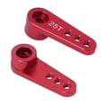 thumbnail image 2 of 25T Aluminum Alloy RC Car Steering Servo Horn Arm for 1/10 1/8 RC Car Crawler Parts Red, 2 of 4