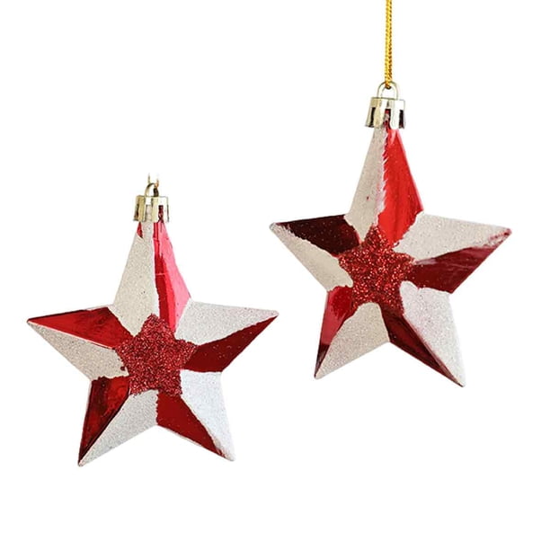 Adornos navideños, juego de 2 gorros navideños y bastones de carameloDecoraciones navideñasColgantes pequeños