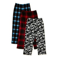 3-Pack Mad Dog Boys' Micro Fleece Pajama Sleep Pants (Sizes 6-16)