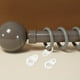 thumbnail image 4 of 50 anillas de plástico transparente para cortina de ducha, ganchos de plástico para barra de cortina de baño, ganchos transparentes para cortina de ducha., 4 of 5