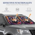 thumbnail image 4 of Gukieu Colorful Wolf Head Print Car Windshield Sun Visor, Foldable Anti-UV Car Sun Visor Suitable for Vans, Trucks Car Accessories-Medium, 4 of 6