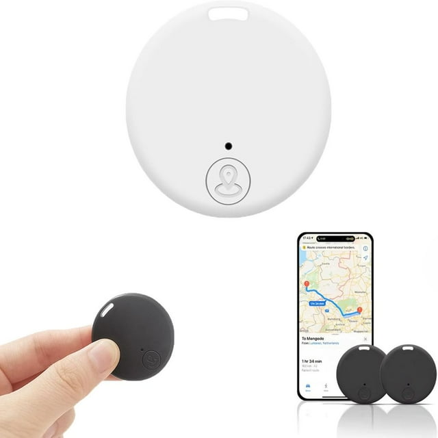 HLONK Safesync GPS Tracker Synchronisation Sécurisée GPS Tracker GPS Anti-Perte Mini GPS Tracker Magnétique