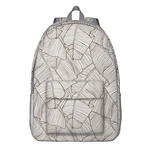 Vintage Style Bohemian Backpack for Women & Men, Lightweight Boho Style Bookbag with Front Pocket, School Backpack for University Students, Commute, Travel, Wonderful Gift