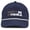Don't Be Invisible - Navy Cap (White Rope), variant on Funky Junque Performance Golf Rope Hat Mid-Crown Snapback Cap with Flexible Bill and Breathable Fabric - Deep Sea Dive Wear - Black Cap (White Rope)