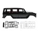 thumbnail image 2 of Carrocería compatible con MN86 MN86S G500 1/12 Camión RC Accesorio de modificación negro, 2 of 9
