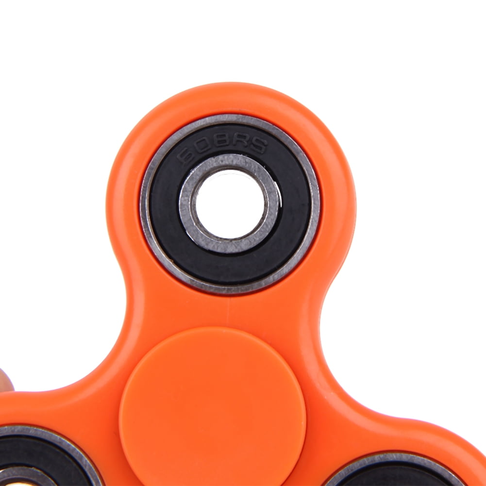 Hand Spinner Tri Fidget Réducteur EDC - Orange - Pour Enfant dès la  Naissance