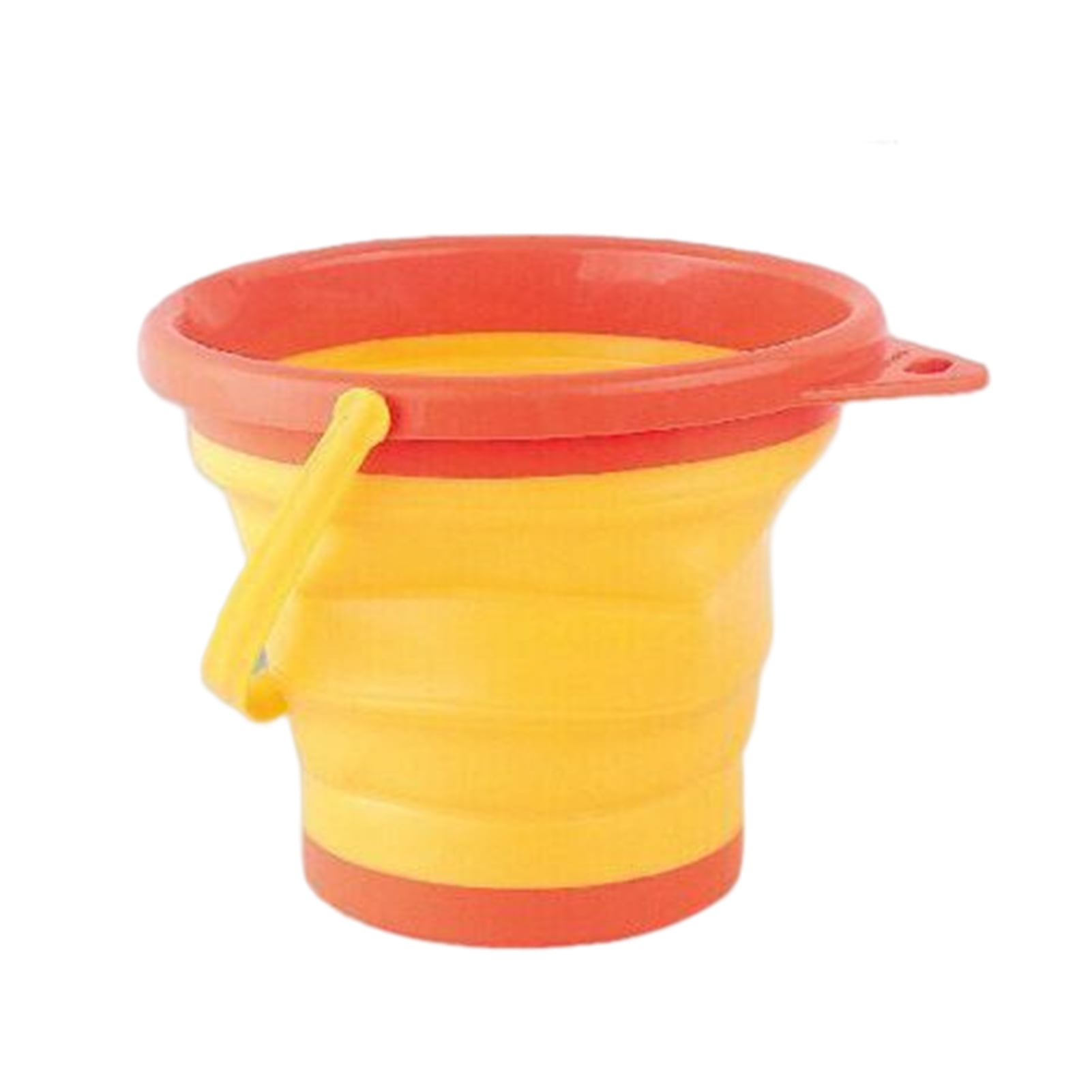 Bluelans Folding Bucket,Collapsible Pail Large Capacity Foldable Thickened  Strong Load Bearing Children Toys Water Bucket Outdoor Supply