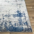 thumbnail image 7 of Mark&Day Area Rugs, 6x9 Bontebok Modern Dark Blue Marble Area Rug, White Dark Blue Carpet for Living Room, Bedroom or Kitchen (6'7" x 9'), 7 of 7