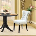 thumbnail image 4 of Hawthorne Collections Dining Side Chair, White (Set of 1), 4 of 4