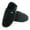 Black, variant on EUROPEAN SOFTEST Men's 80D High Density Memory Foam Diabetic Shoes with Adjustable Closures