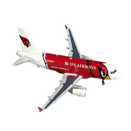 Gemini Jets US Airways A319 Die Cast Aircraft (Arizona Cardinals), 1:200 Scale