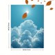 thumbnail image 3 of Qisvanset 12x16 Inch Dreamy Cloudscape Canvas Wall Art, Minimalist Sky Painting Tranquil Style Home Interior Decor, 3 of 8