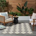 thumbnail image 3 of Nourison Positano Indoor/Outdoor Charcoal 4' x 6' Area Rug Charcoal 4' x 6' (Rectangular), 3 of 5