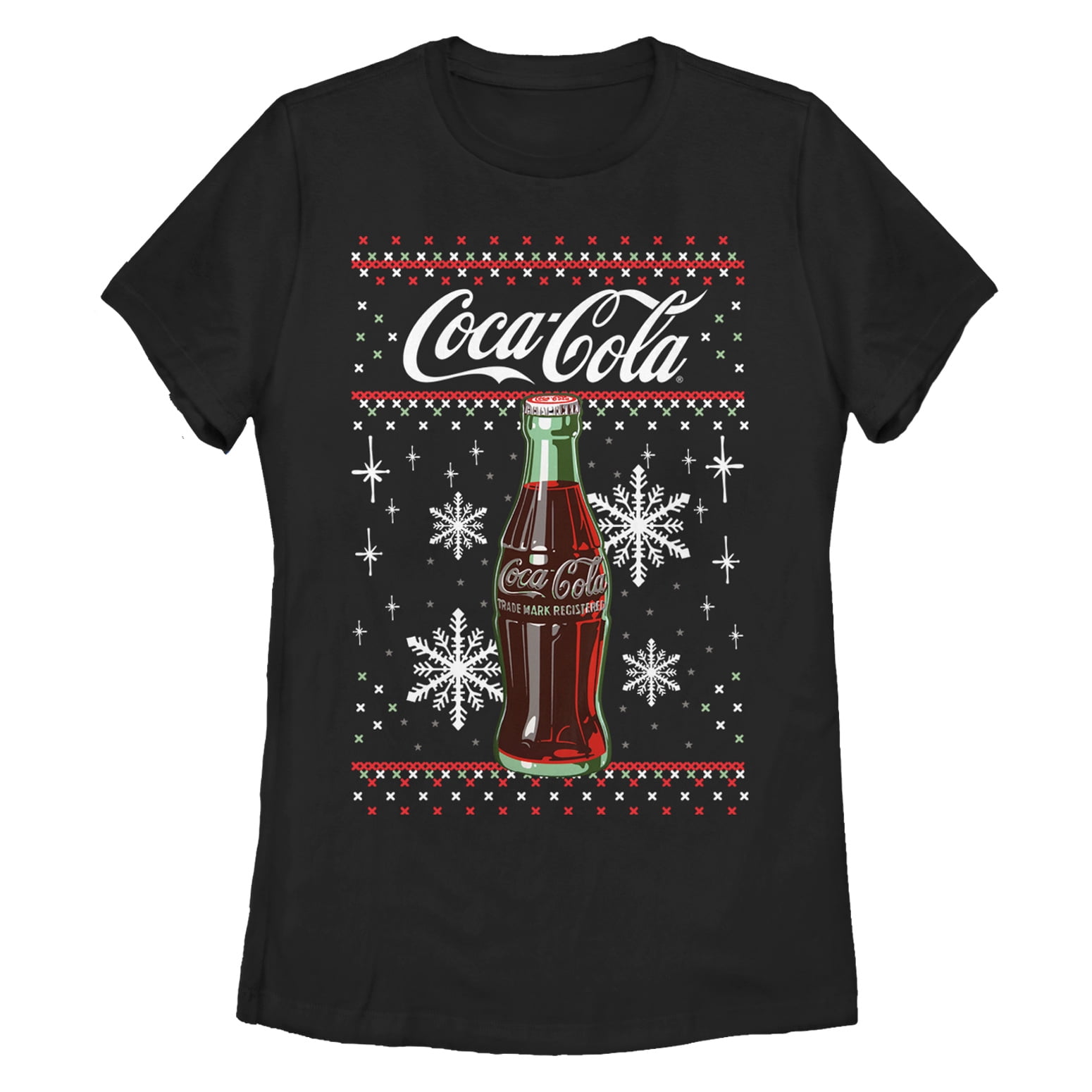 Coca Cola Christmas Bottle Snowflake 