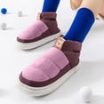 thumbnail image 4 of Tenis Zapatillas planas de algodón antideslizantes térmicas antideslizantes en artículos para el hogar (36-37) rosa Likrtyny Tenis De Mujer Tenis De Hombre, 4 of 5