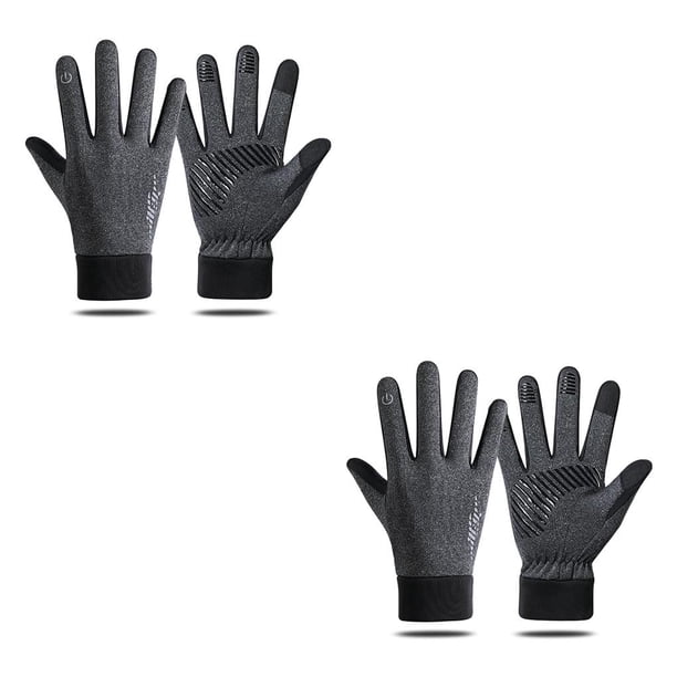 Guantes Antideslizantes Toystoory Impermeables para Motocicleta Gris XXL 2piezas