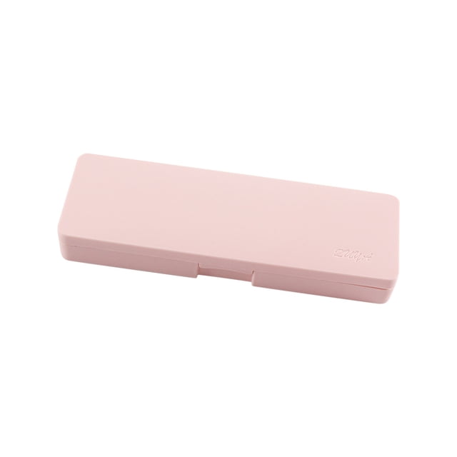 PP Frosted Stationery Box Girl Multi-functional Storage Pencil Box Desktop Finishing Box Learning Stationery Gift