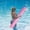 Pink, variant on 65in Inflatable Buoyancy Float, Heavy-Duty PVC Water Float Bar, Portable Inflatable Tube for Pool, Lake, Beach & Water Activities,A