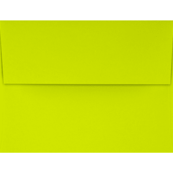 LUXPaper A4 Invitation Envelopes, 4 1/4 x 6 1/4, 80 lb. Wasabi Green, 500 Pack