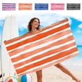thumbnail image 7 of SLYNSHome Oversized Beach Towel Purple Microfiber Sand Free Super Absorbent Lightweight Towels for Travel Swimming Bath Camping, 7 of 7