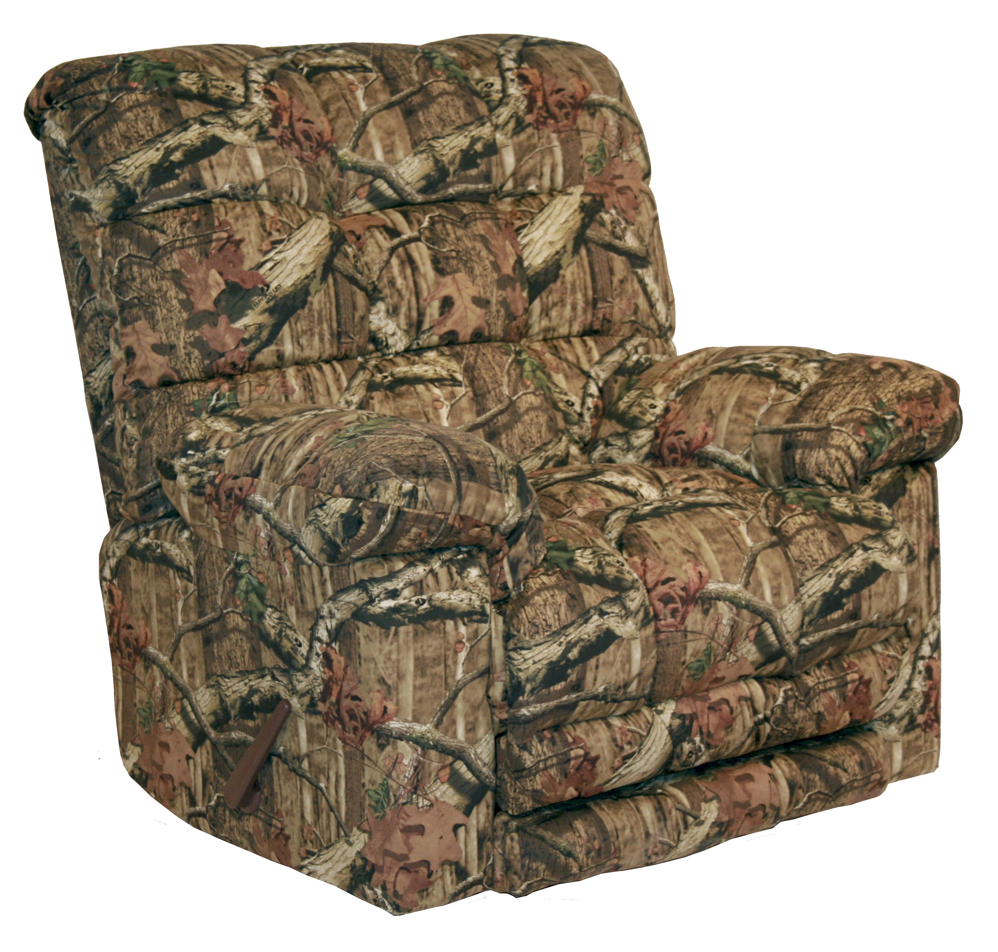 Catnapper Cloud Nine Chaise Rocker Recliner in Mossy Oak Infinity
