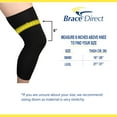 thumbnail image 2 of Brace Direct Knee Brace Undersleeve - Breathable Compression Sleeve for Maximum Comfort, 2 of 6