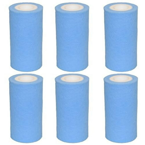 New Longer Lasting A or C Meltblown Pool Filter Replacement Compatible with Intex 29000E/59900E Easy Set, Summer Escapes, Summer Waves Inflatable Swimming Pool, A/C Pack of 6