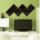 thumbnail image 1 of Pegatinas de pared de espejo suave Sailing Papel pintado pegatina de espejo acrílico decoración de baño 6 piezas, 1 of 1