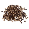 thumbnail image 3 of 400 Pcs Boutons de Couture en Bois Marron Naturel Installation Facile, 3 of 8