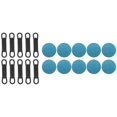 thumbnail image 3 of 10 Pack Magnetic Pen Pencil Holder, Silicone Adjustable Pen Holder, 3 of 5
