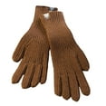 thumbnail image 2 of D-GROEE 1 Pair Winter Touchscreen Gloves -Warm Knit Plush Gloves with Elastic Cuff for Thermal Outdoor Camping, 2 of 8