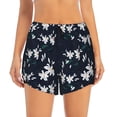 thumbnail image 2 of Salouo Lilies Flowers Print Women's 2 in 1 Running Shorts Double-Layer Shorts Athletic Workout Gym Yoga Shorts Running Shorts for Women-XX-Large, 2 of 7
