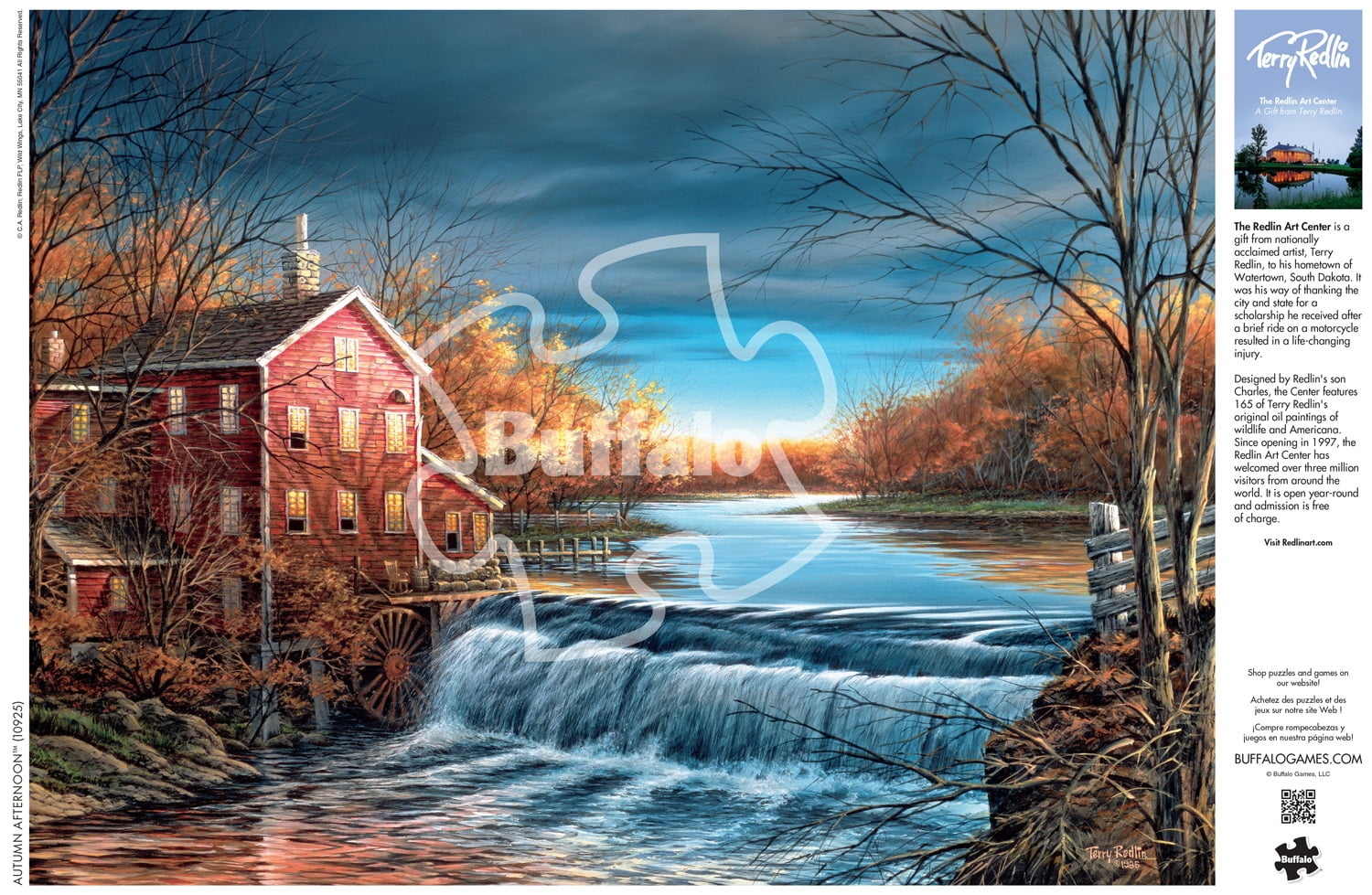 Buffalo Games 1000-Piece Terry Redlin Autumn Afternoon