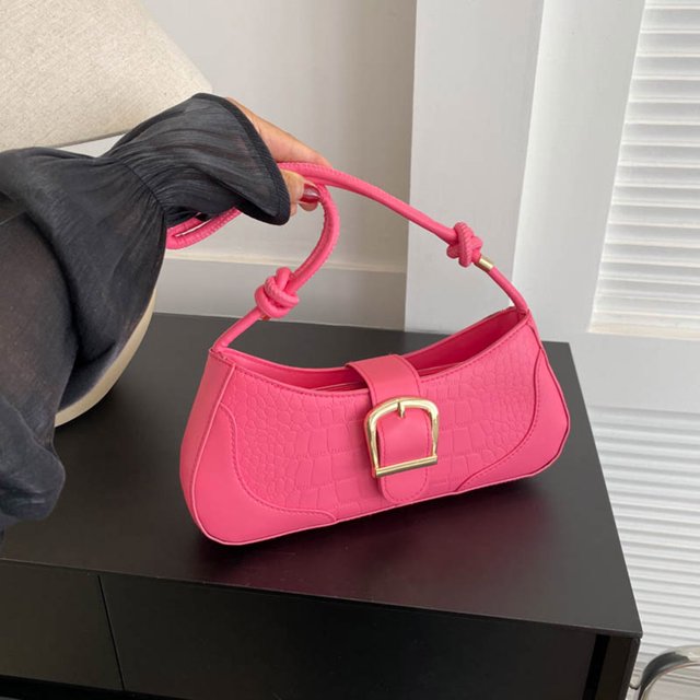 Bolso tipo cartera para mujer con hebilla, correas ajustables para los hombros, bolso para citas diarias para mujer