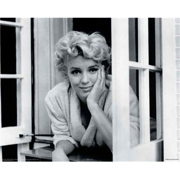 1995-08x10-CE 8 x 10 in. Marilyn Monroe Window Celebrity Poster Print by Sam Shaw