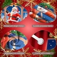 thumbnail image 4 of Red & Gold Christmas Banner Santa Claus Design Xmas Backdrop Snowy Scene Gift Boxes Festive Background for Christmas Party Home Decoration Holiday Gathering, 4 of 9