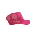 thumbnail image 4 of Top Headwear 12 Pack Dozen Men's Plain Trucker Mesh Cap Blank Hats Hot Pink, 4 of 4