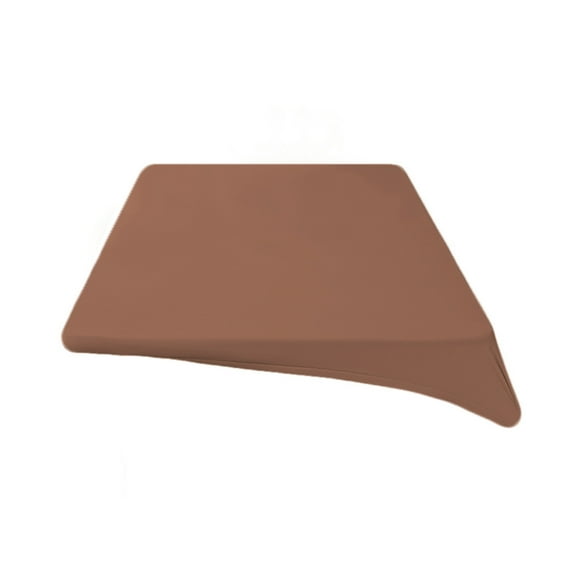 Hiroekza Elastic Fitted Tablecloth 35x59" Rectangle - Washable Stretch Kitchen Dining Table Cloths - Solid Color Indoor Outdoor Table Cover for Wedding Banquet Birthday Party Decor Coffee