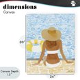 thumbnail image 4 of Stupell Industries Coastal Summer Poolside Chill Canvas Art, 24 x 30, by Hillary Holt, 4 of 8