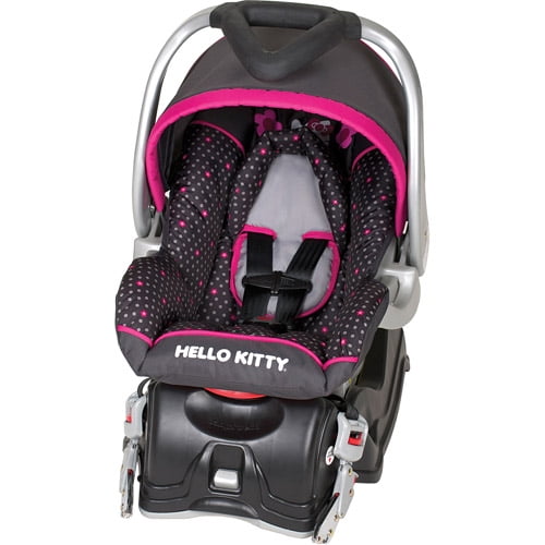 hello kitty baby car seat and stroller set