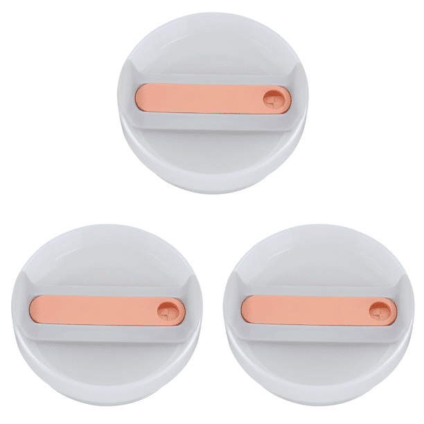 Tapa Pajita Abatible para 40Oz Cubierta Repuesto A Prueba Derrames () Color Naranja