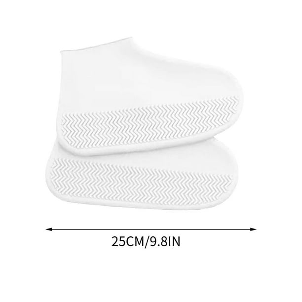 Botas de Nieve para las Mujeres Zapatillas Reutilizables, Impermeables Antideslizantes Cubiertas de Zapato Elástico para Lluvia Nieve Lodo Actividades Al Aire Libre, Botas de Nieve para Hombre