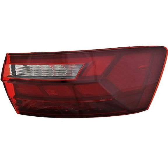 Right Outer Tail Light Assembly - Compatible with 2020 - 2025 Volkswagen Jetta Sedan 2021 2022 2023 2024