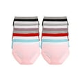thumbnail image 4 of Angelina Women's Cotton Hiphugger Panties with Textured Detail (12-Pack), 4 of 5