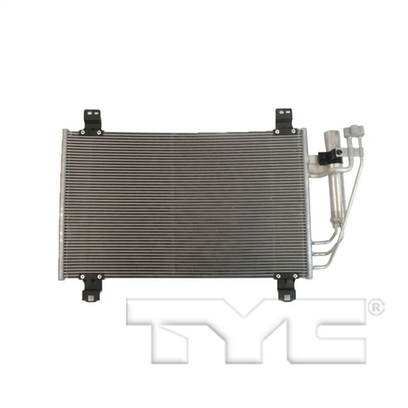 TYC 30002 Condenser Replacement for 16-17 SCION IA 17-17 TOYOTA YARIS IA Fits select: 2019-2020 TOYOTA YARIS L/LE/XLE